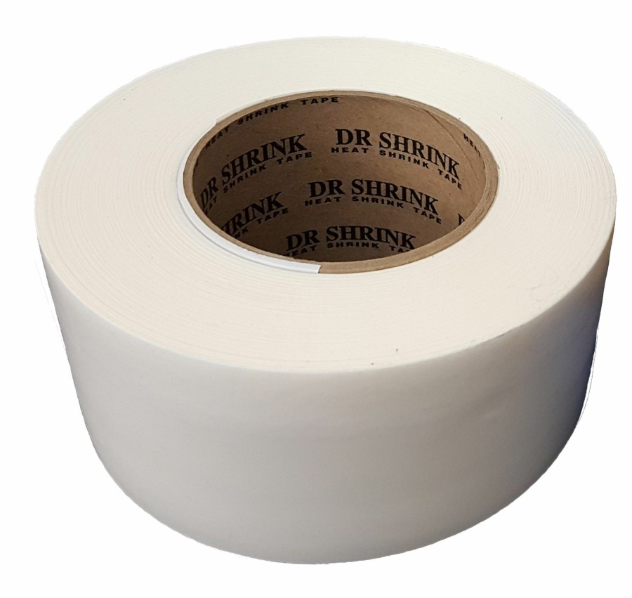 Tape Dr. Shrink | 3 White Heat Shrink Tape (Ds-703Wp) Pinked