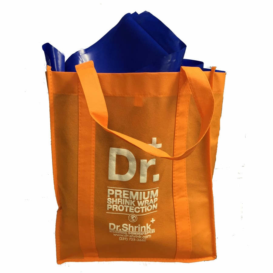 Gifts & Apparel Dr. Shrink | Orange Dr. Shrink Re-Usable Bag (Ds-Promobag)